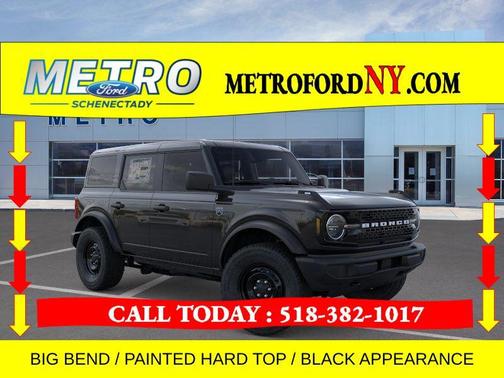 Shadow Black 2026 Ford Bronco Big Bend