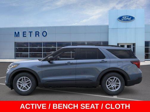 Vapor Blue Metallic 2026 Ford Explorer Active