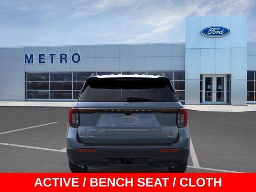 Vapor Blue Metallic 2026 Ford Explorer Active