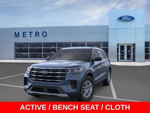 Vapor Blue Metallic 2026 Ford Explorer Active