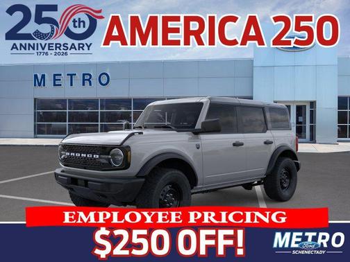 Avalanche Gray 2026 Ford Bronco Big Bend