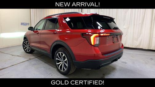 Red Metallic 2025 Ford Explorer ST-Line