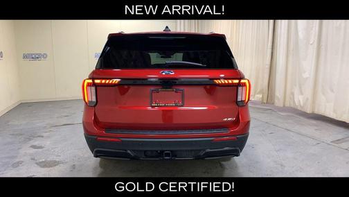 Red Metallic 2025 Ford Explorer ST-Line