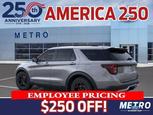 Gray 2026 Ford Explorer Tremor