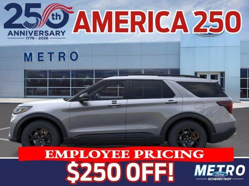 Gray 2026 Ford Explorer Tremor