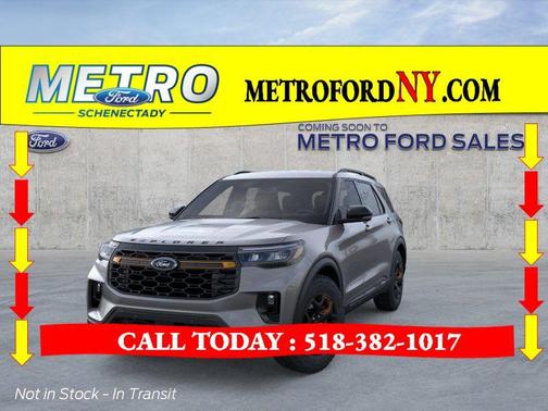 Gray 2026 Ford Explorer Tremor