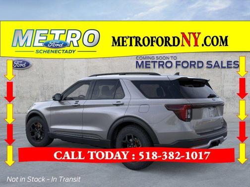 Gray 2026 Ford Explorer Tremor
