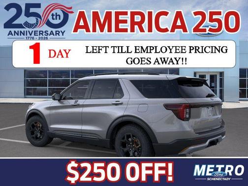 Carbonized Gray 2026 Ford Explorer Tremor