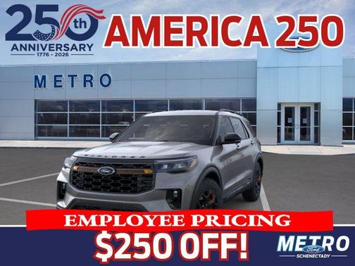 Gray 2026 Ford Explorer Tremor