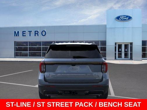 Vapor Blue Metallic 2026 Ford Explorer ST-Line