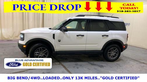 Oxford White 2025 Ford Bronco Sport Big Bend