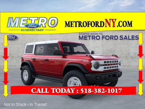 Ruby Red 2026 Ford Bronco Heritage Edition