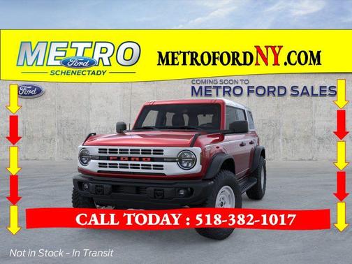 Ruby Red 2026 Ford Bronco Heritage Edition