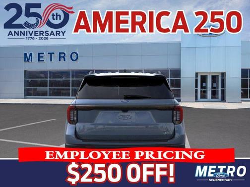 Vapor Blue Metallic 2026 Ford Explorer ST-Line