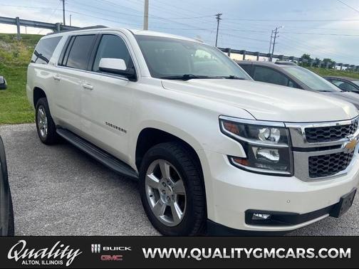 White Diamond Tri-Coat 2015 Chevrolet Suburban 1500 LT