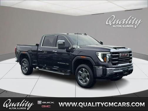 Titanium Rush Metallic 2025 GMC Sierra 2500 SLT