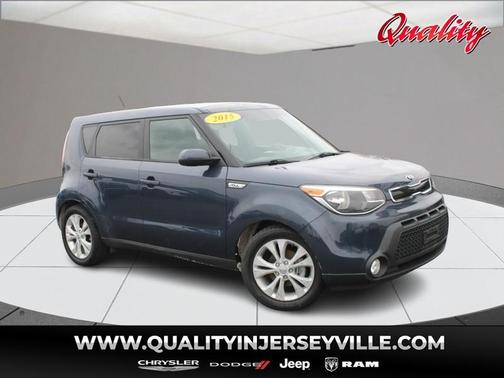 Blue 2015 Kia Soul +