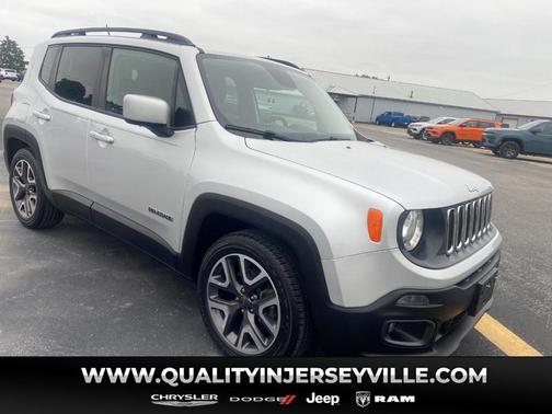 Glacier Metallic 2016 Jeep Renegade Latitude