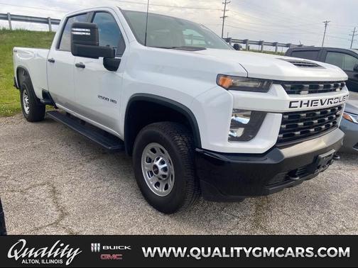 Summit White 2023 Chevrolet Silverado 2500 Custom