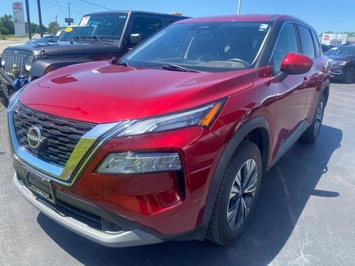 Scarlet Ember 2023 Nissan Rogue SV