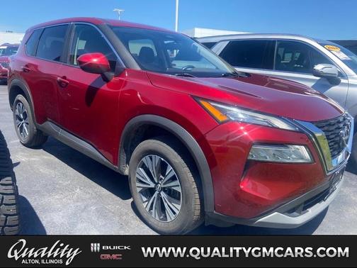 Scarlet Ember 2023 Nissan Rogue SV