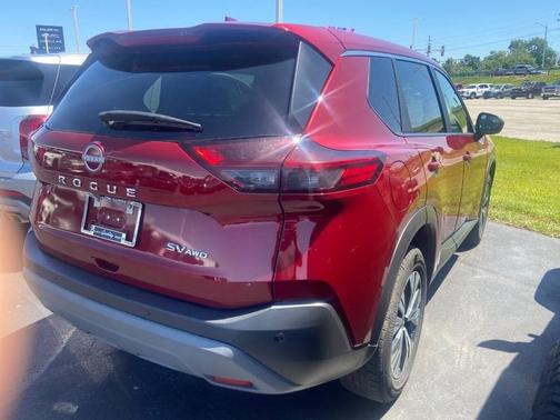 Scarlet Ember 2023 Nissan Rogue SV