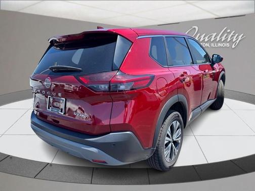 Scarlet Ember 2023 Nissan Rogue SV