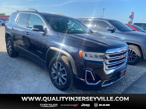 Midnight Blue Metallic 2021 GMC Acadia SLE