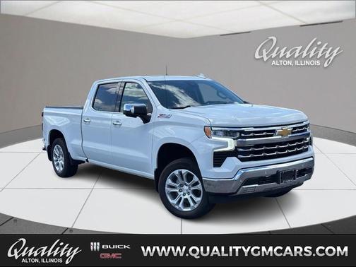 Summit White 2023 Chevrolet Silverado 1500 LTZ