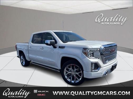 White Frost Tri-Coat 2022 GMC Sierra 1500 Limited Denali