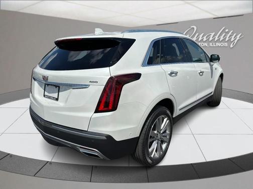 Crystal White Tri-Coat 2023 Cadillac XT5 Premium Luxury