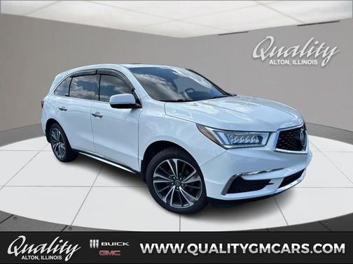 White 2020 Acura MDX 3.5L w/Technology Package