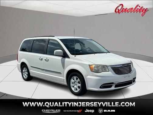 Stone White Clearcoat 2012 Chrysler Town & Country Touring