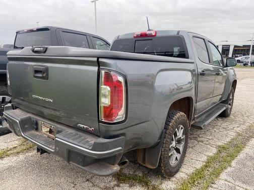 Satin Steel Metallic 2022 GMC Canyon AT4