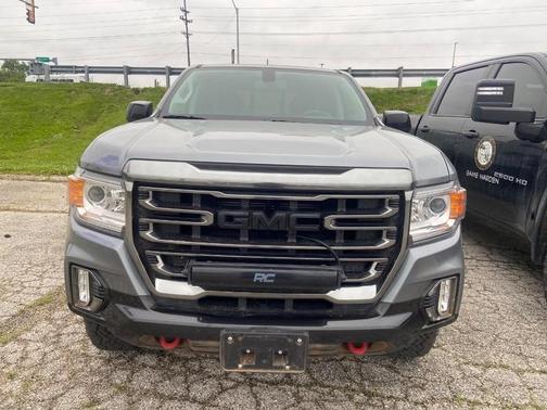 Satin Steel Metallic 2022 GMC Canyon AT4