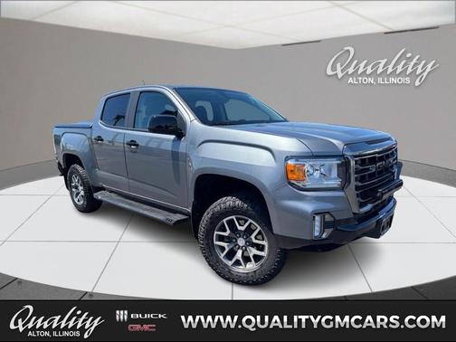 Satin Steel Metallic 2022 GMC Canyon AT4