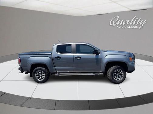 Satin Steel Metallic 2022 GMC Canyon AT4