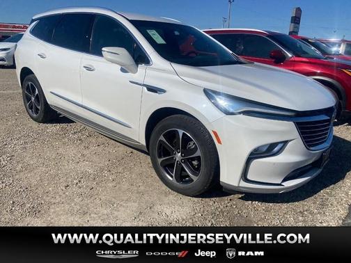 White Frost Tri-Coat 2022 Buick Enclave Premium
