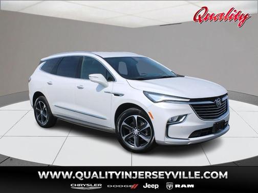 White Frost Tri-Coat 2022 Buick Enclave Premium