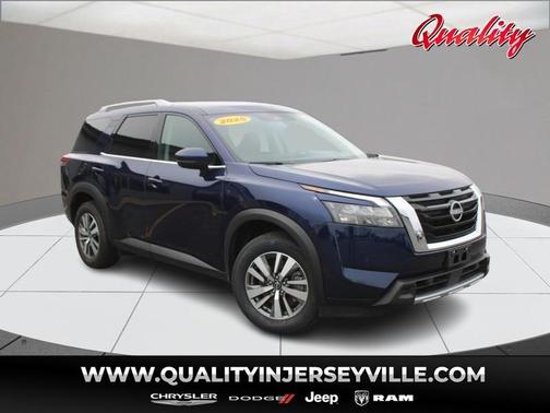 Deep Ocean Blue 2025 Nissan Pathfinder SL