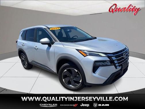 Brilliant Silver Metallic 2025 Nissan Rogue SV