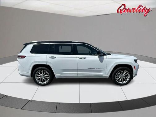 Bright White Clearcoat 2024 Jeep Grand Cherokee L Summit