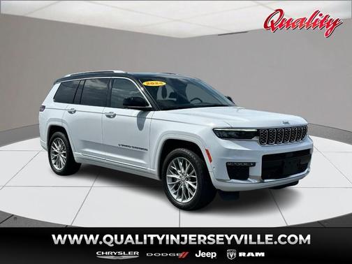 Bright White Clearcoat 2024 Jeep Grand Cherokee L Summit