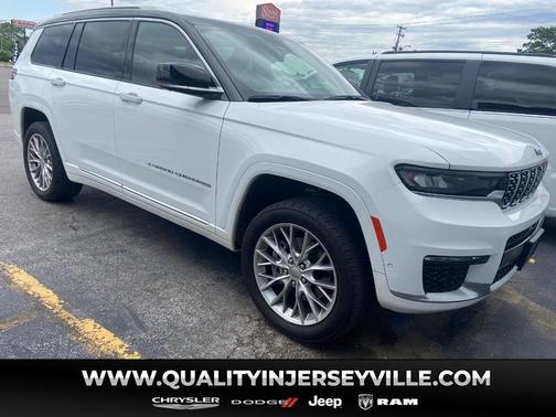 Bright White Clearcoat 2024 Jeep Grand Cherokee L Summit