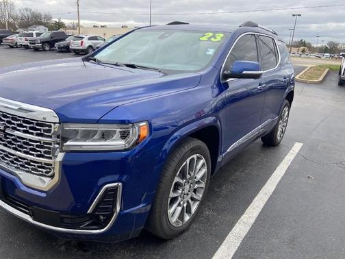 Ultra Blue Metallic 2023 GMC Acadia Denali