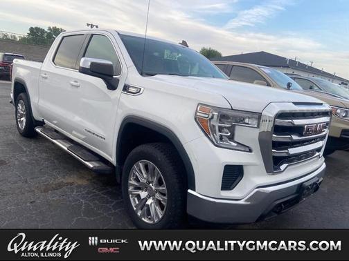 Summit White 2020 GMC Sierra 1500 SLE