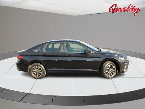 Deep Black Pearl Effect 2025 Volkswagen Jetta 1.5T S