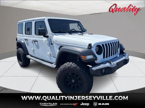 Bright White Clearcoat 2019 Jeep Wrangler Unlimited Sport