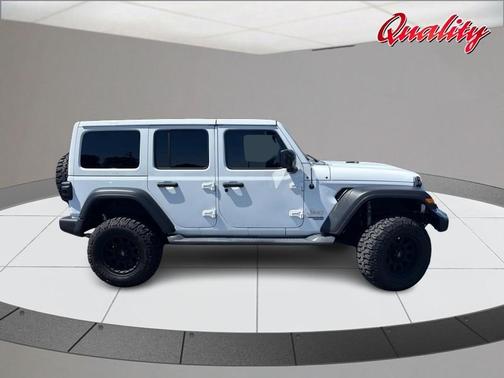 Bright White Clearcoat 2019 Jeep Wrangler Unlimited Sport