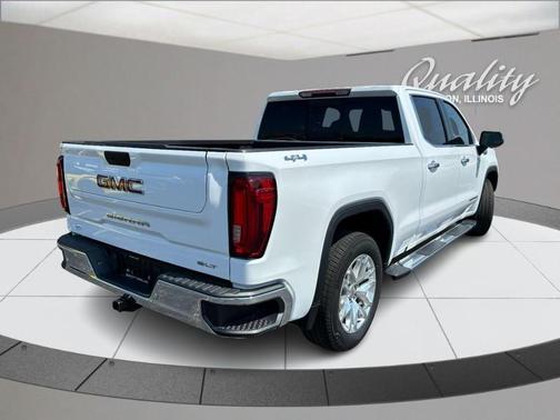 Summit White 2019 GMC Sierra 1500 SLT